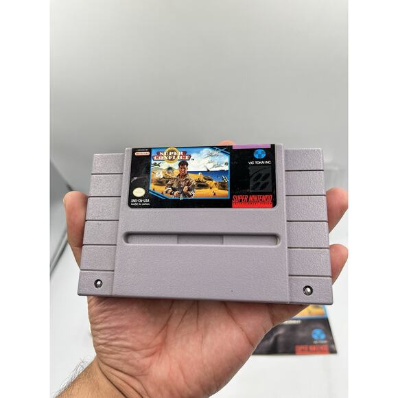 Super Conflict Complete In Box with Manual Super Nintendo - Picture 14 of 16
